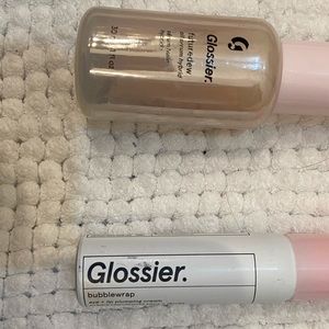 Glossier future dew & Glossier bubble wrap bundle